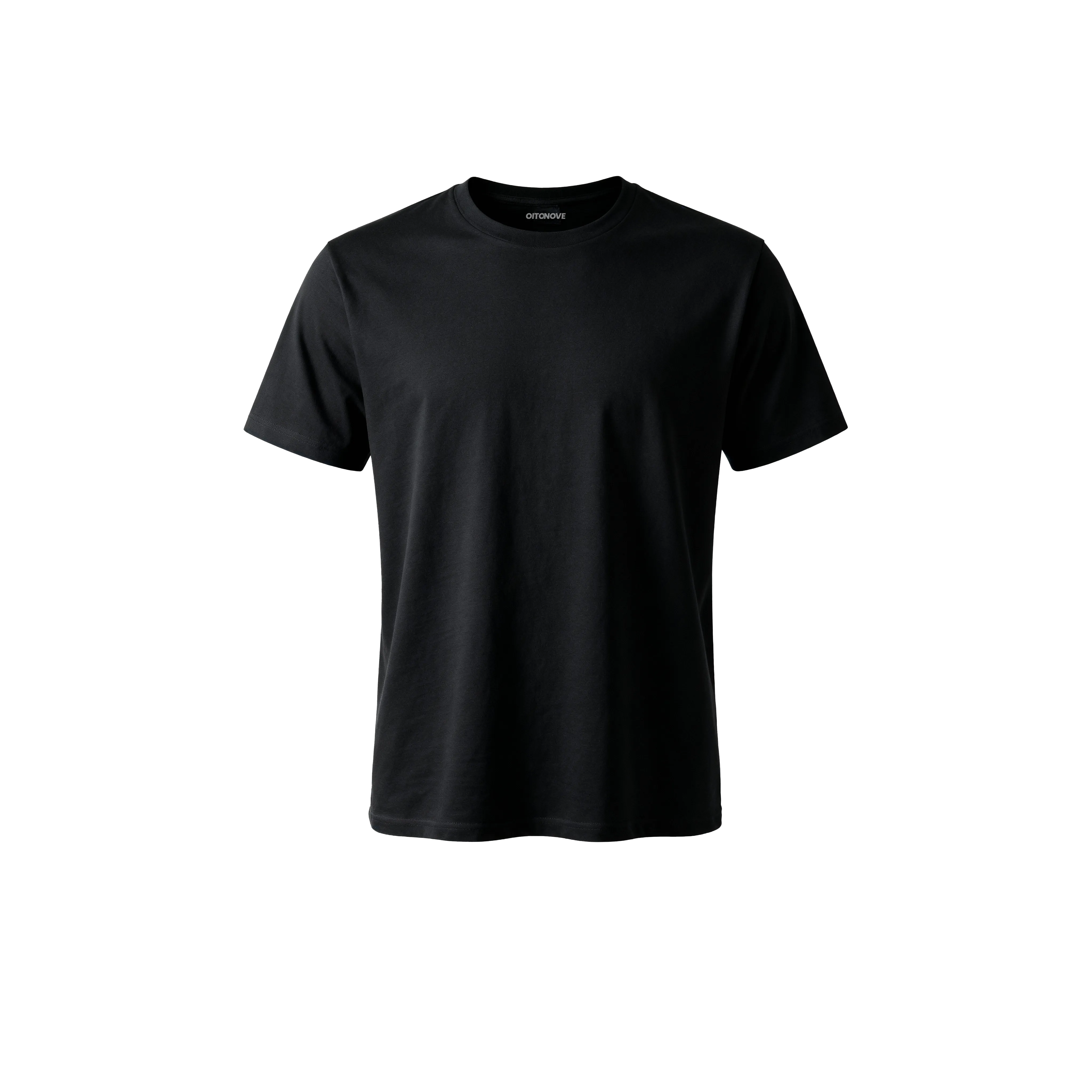 Camiseta Essencial Preta — algodão puro, caimento perfeito e acabamento premium Camiseta Essencial Preta 100% algodão com caimento premium e design minimalista